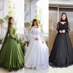 Party wear anarkali Georgette gown